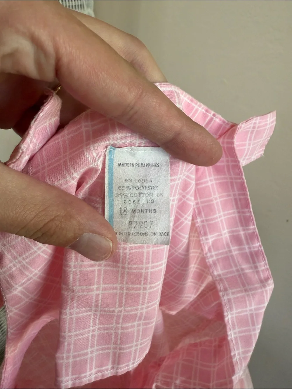 Vintage Gingham Bubble Romper